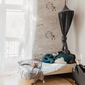 Tapeta magické lietadlá 280x100 cm