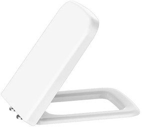 Aqualine Aqualine, BENE WC sedátko, Soft Close, biela/chróm, KC0503
