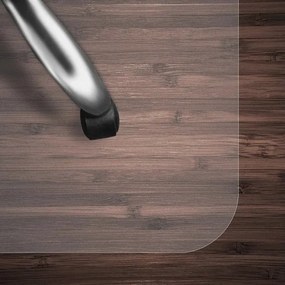 Podložka pod stoličku 100x140 cm priesvitná