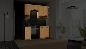 Kuchynská linka JUNE 180 cm dub