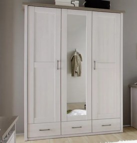Šatníková skriňa Luca, 3-dverová