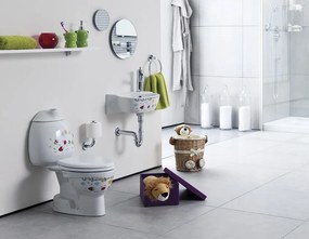 CREAVIT CREAVIT, KID detské WC kombi vr.nádržky, zadný odpad, farebná potlač, CK311.400.0F