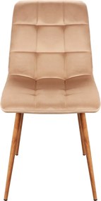 SI Mila D Sametová stolička béžová