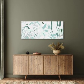 Obraz - Lúka vektor (120x50 cm)
