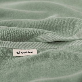 Goldea bavlnený froté uterák / osuška soft bez bordúry – šalviový 50 x 100 cm