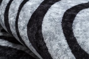 Koberec MIRO 51331.803 zebra, čierny / biely