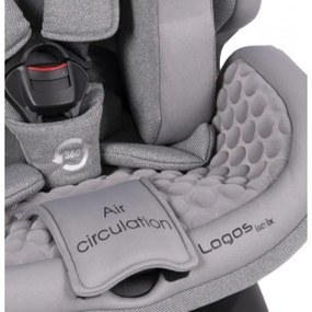 Autosedačka Coletto Logos i-Size grey