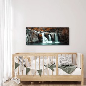 Obraz - Vodopády (120x50 cm)