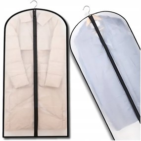 Arte Regal Látkový ochranný obal na oblečenie, biely WHITE KIPIT, 60 x 137 cm