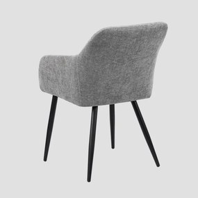 Jedálenská stolička SELLA sivá 738043