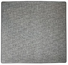 Vopi koberce Kusový koberec Alassio hnedý štvorec - 120x120 cm