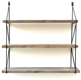 Nástenná polica 60x55 cm smrek