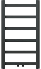 Mexen Bolt, vykurovacie teleso 700 x 400 mm, 165 W, spodné a stredové, antracitový, W126-0700-400-00-66
