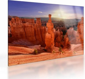 Sklenený obraz - Národný park Utah (70x50 cm)
