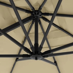 Doppler LIFE 300 x 400 cm – výkyvný záhradný slnečník s bočnou tyčou