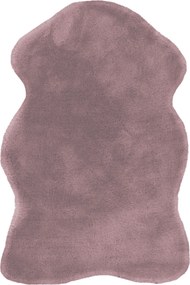 XXXLutz UMELÁ KOŽUŠINA, 60/90 cm, lila - Online Only bytové doplnky - 005937116501
