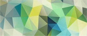 Obraz geometrické abstrakcie (120x50 cm)