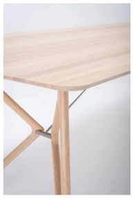 Jedálenský stôl s doskou z dubového dreva 220x90 cm Tink - Gazzda