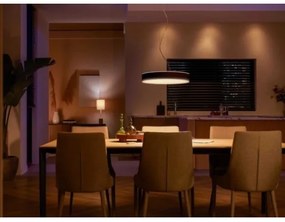 Philips - LED Stmievateľný luster na lanku Hue ENRAVE LED/33,5W/230V čierna + DO