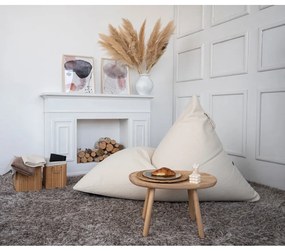 Hnedý sedací vak z textílie buklé Razzmatazz – SLOWDOWN