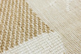 Detský obojstranný koberec BRUSSELS 206023/10820 béžový / krémový kruh