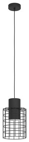 Eglo 43625 - Luster na lanku MILLIGAN 1xE27/40W/230V pr. 20 cm čierna
