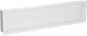 Mexen X-Wall-K, polička na zapustenie z konglomerátu 1227x307x100 mm, biela, 1900123010