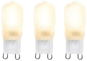 Sada 3 LED žiaroviek G9 CUTE PC 2W 200 lm 2700K
