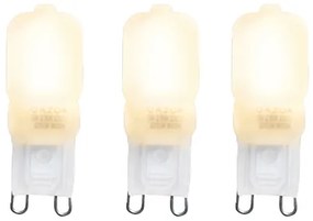 Sada 3 LED žiaroviek G9 CUTE PC 2W 200lm 2700K
