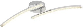 LED stropné svietidlo Globo 67169-12IP Jules IP44 12W 720lm 2700-6000K chróm