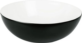 Novoterm Keramické umývadlo na dosku NV-KR-301 BW (ø 40 cm)