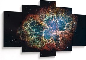 Obraz - Krabie hmlovina (150x105 cm)