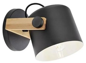 Redo 01-2399 - Nástenné bodové svietidlo POOH 1xE27/42W/230V buk