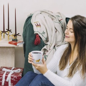 Bella Rose Porcelánový hrnček Zlaté prasiatko 300 ml