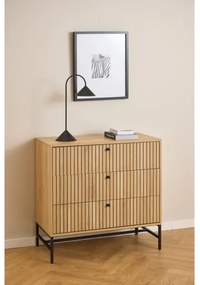 Komoda s zásuvkami OLIVIA dub