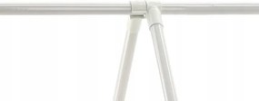 Garden Line Malý biely záhradný skleník/foliovník 180 x 140 x V94 cm