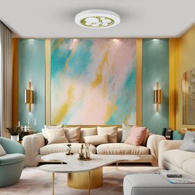 LED Stmievateľné stropné svietidlo BUBBLES LED/30W/230V + diaľkové ovládanie