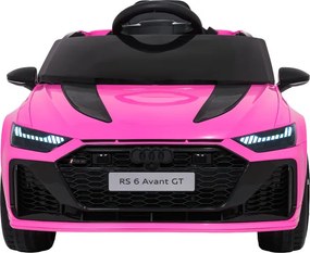 Elektrické autíčko Audi RS6 Avant GT ružové
