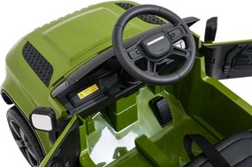 Elektrické autíčko Land Rover Defender zelené