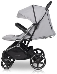 Súrodenecký kočík EasyGo Echo Cloudy Gray