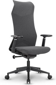 Ergonomická kancelárska stolička MOSH Airflow 502 - čierna