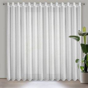 ZÁCLONA SONIA 300X250 CM BIELA