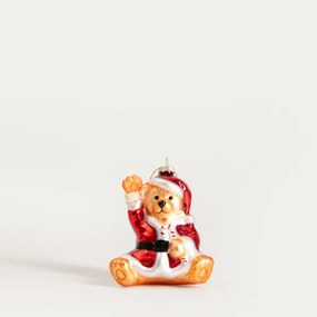 Závesná vianočná dekorácia GLASSO medvedík 751936