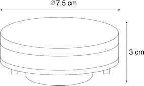 Sada 5 LED žiaroviek GX53 7W 750 lm 3000K