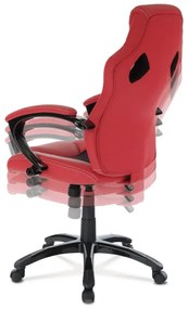 Luxusné športové kreslo červené