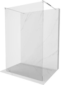 Mexen Kioto, sprchová zástena Walk-In 135x 200 cm, 8mm číre sklo, chrómový profil, 800-135-002-01-00