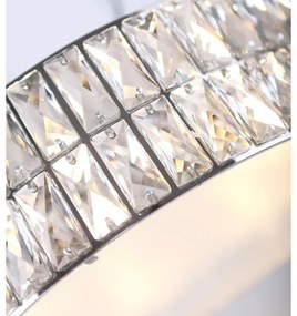 MAXLIGHT P0236 - Luster na lanku DIAMANTE 5xG9/42W/230V pr. 38 cm chróm