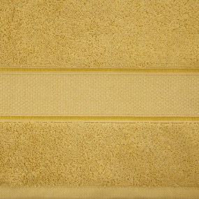 BAVLNENÝ UTERÁK LIANA 70X140 CM HORČICOVÁ