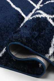 Koberec Boho 659 NAVY BLUE/CREAM rozmery koberec: 200x290 cm