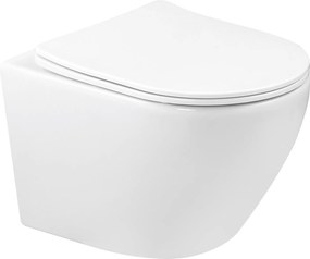 Novoterm Závesné WC NV-Kasos WH so SoftClose sedadlom
